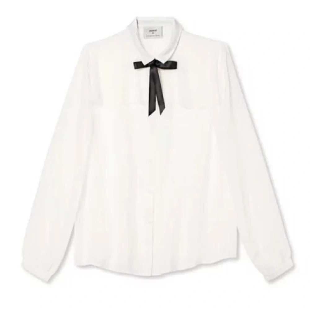 JASON WU for TARGET‎ NWOT Collared Ribbon Detail Blouse
